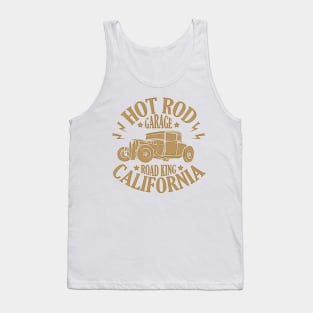 Hot rod garage. Road king Tank Top